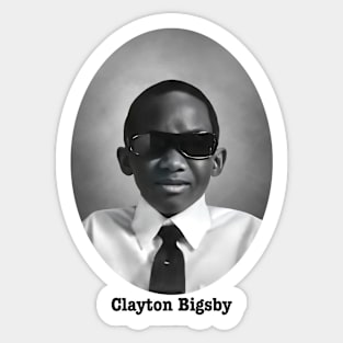 Little Clayton Bigsby Sticker